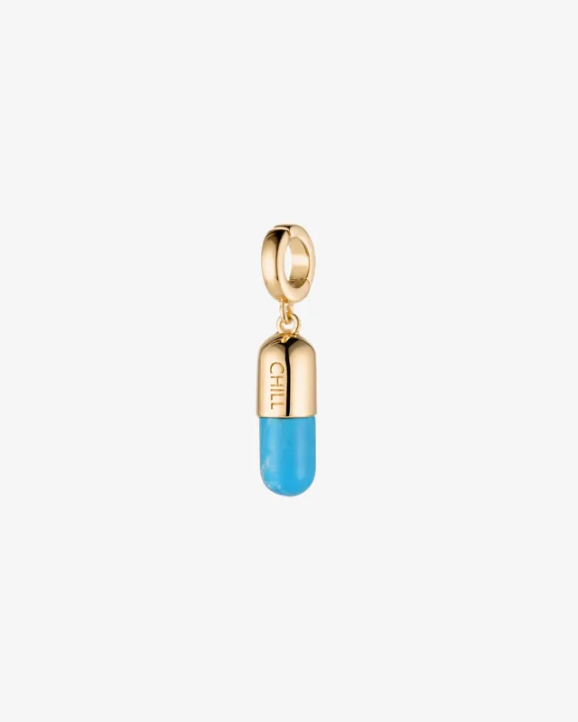 Gemstone Chill Pill Charm sold by V Coterie