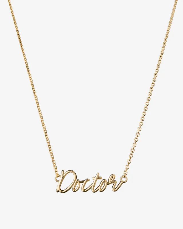 Doctor Necklace sold by V Coterie