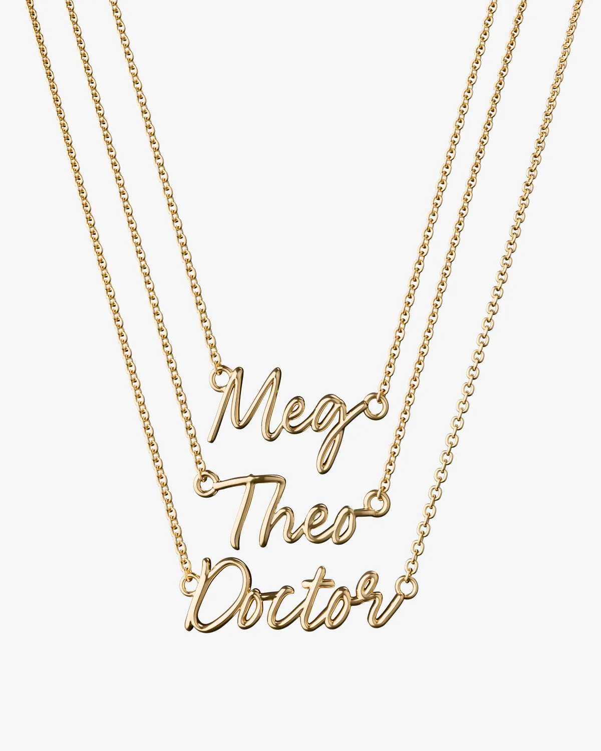 Custom Name Necklace sold by V Coterie product image thumbnail 2