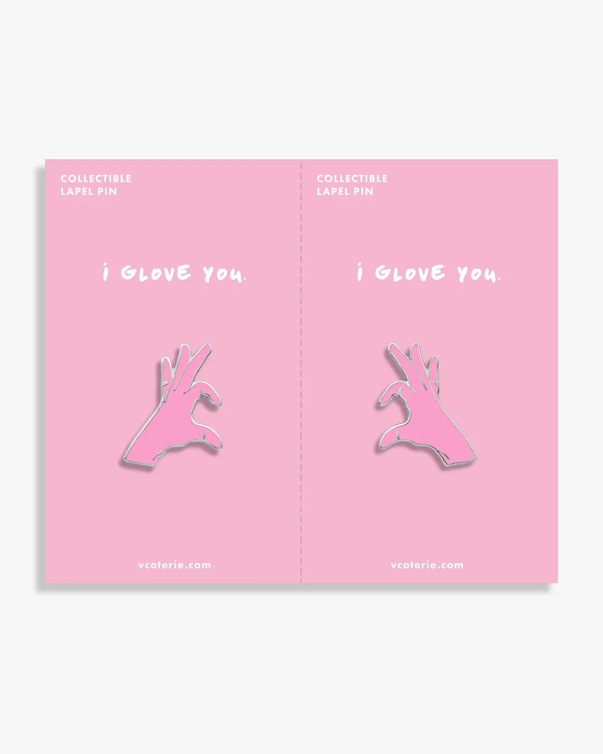 Glove Love Lapel Pin Set sold by V Coterie