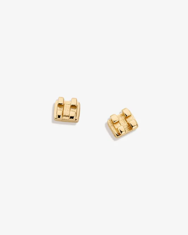 Orthodontic Braces Stud Earrings sold by V Coterie