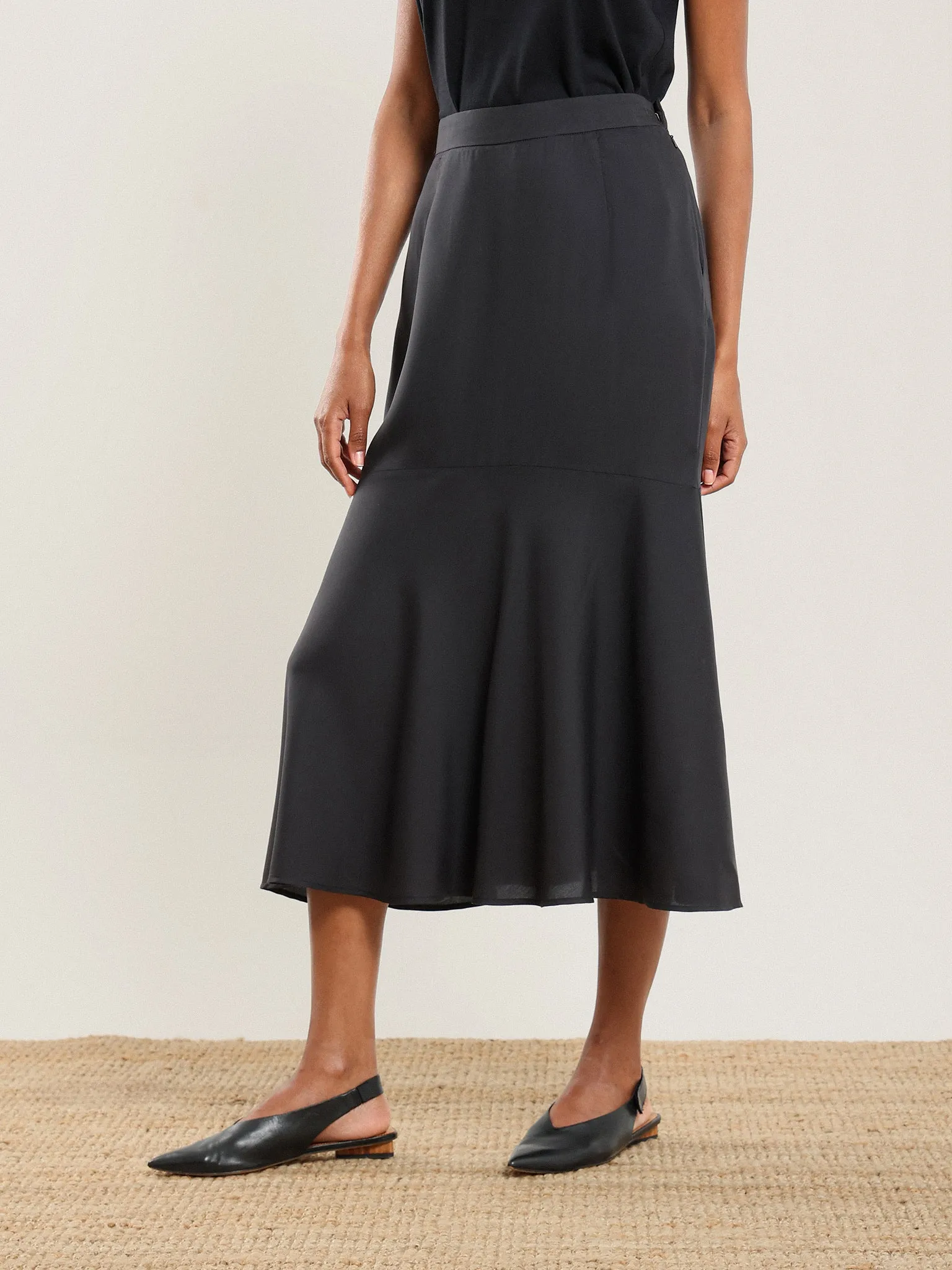 Tencel Flared Skirt sold by Nazeerah product image thumbnail 3