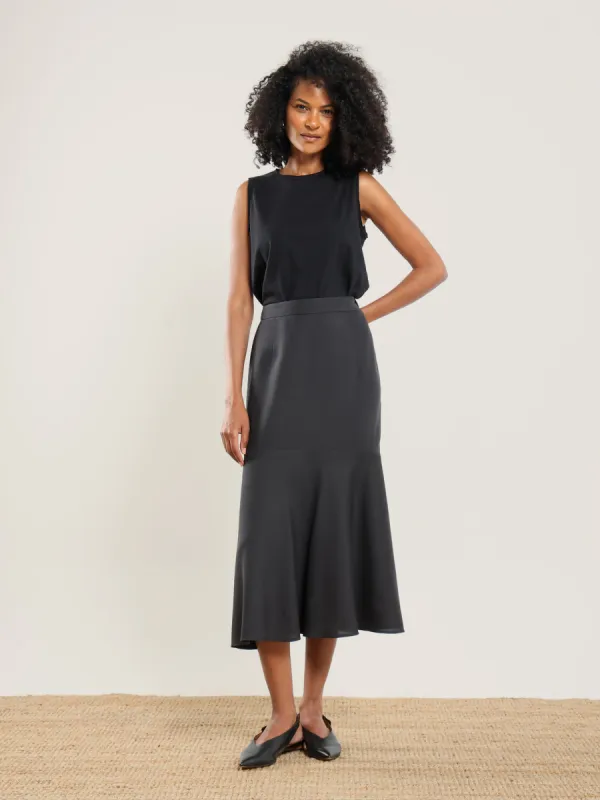 Tencel Flared Skirt sold by Nazeerah