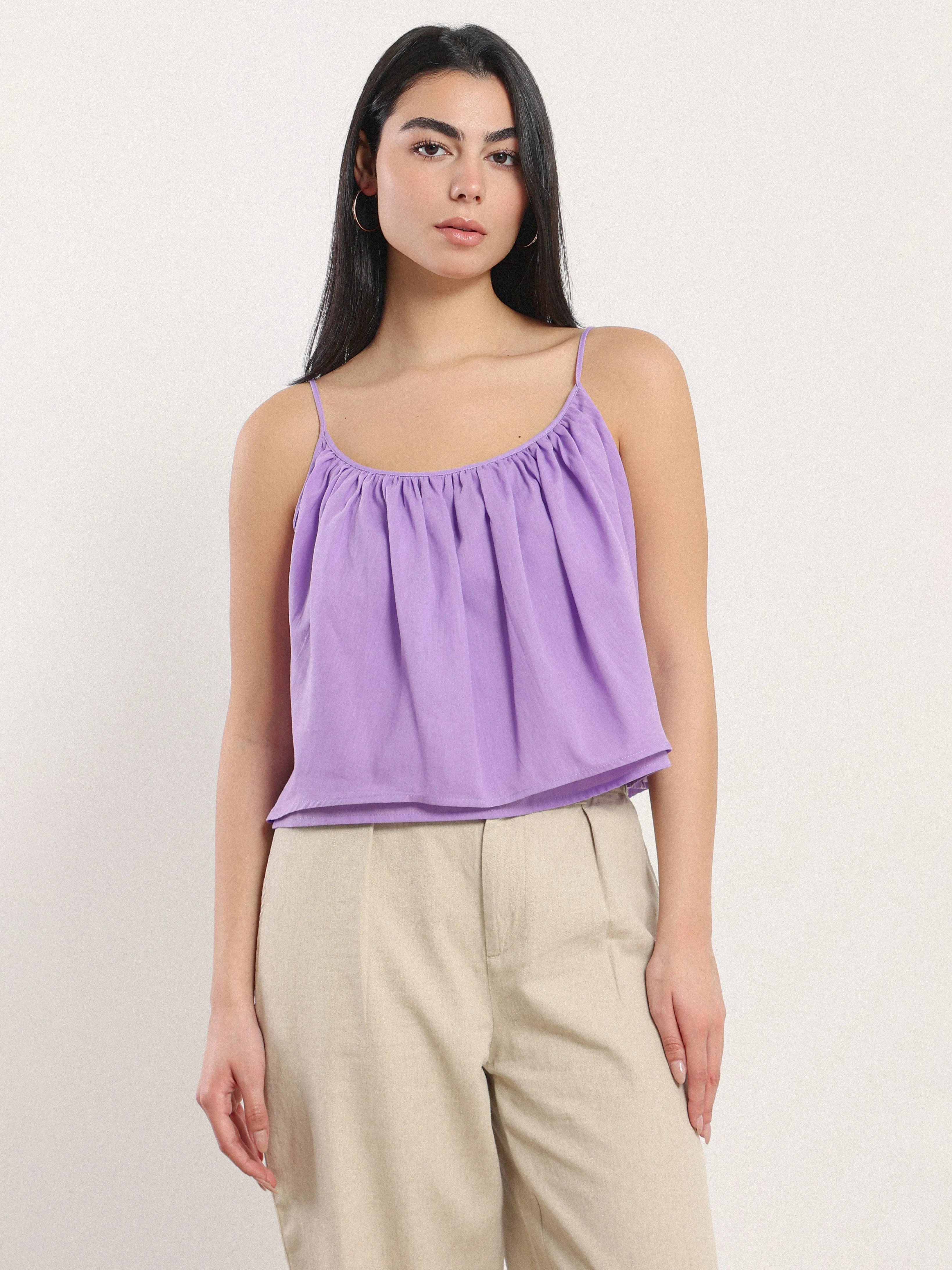 Layla Cropped Tank sold by Nazeerah product image thumbnail 2