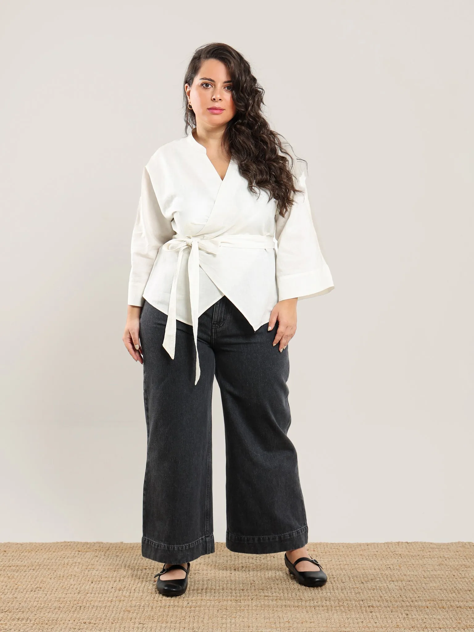 Hadia Wrap Top sold by Nazeerah product image thumbnail 3