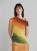 Off Shoulder Ombré Jersey Top sold by Monse