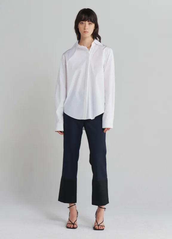 Asymmetrical Collar Shirt sold by Monse