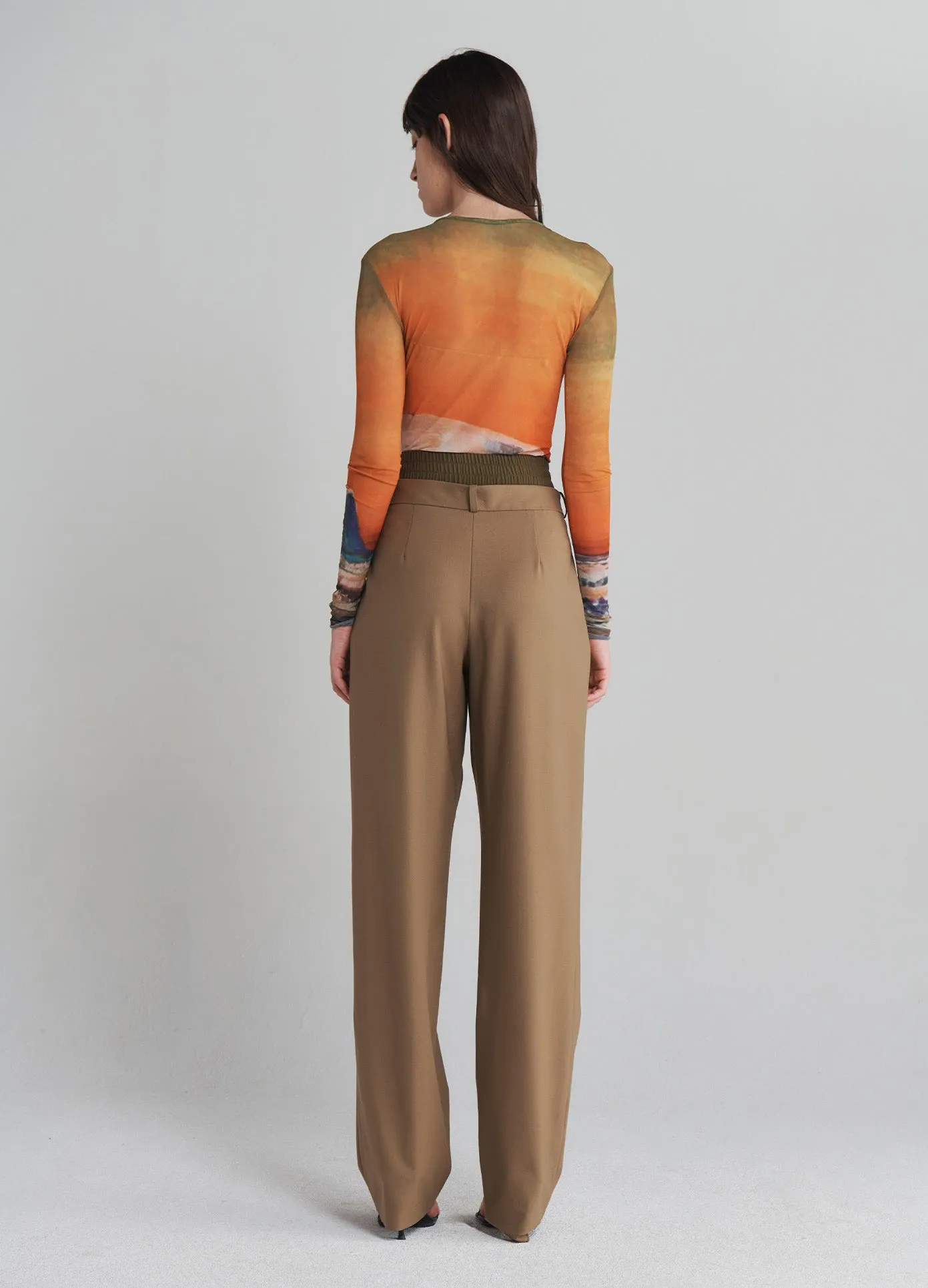 Printed Mesh Top sold by Monse product image thumbnail 3