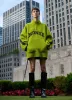 Oversized Half Zip Fleece Sweatshirt sold by Monse