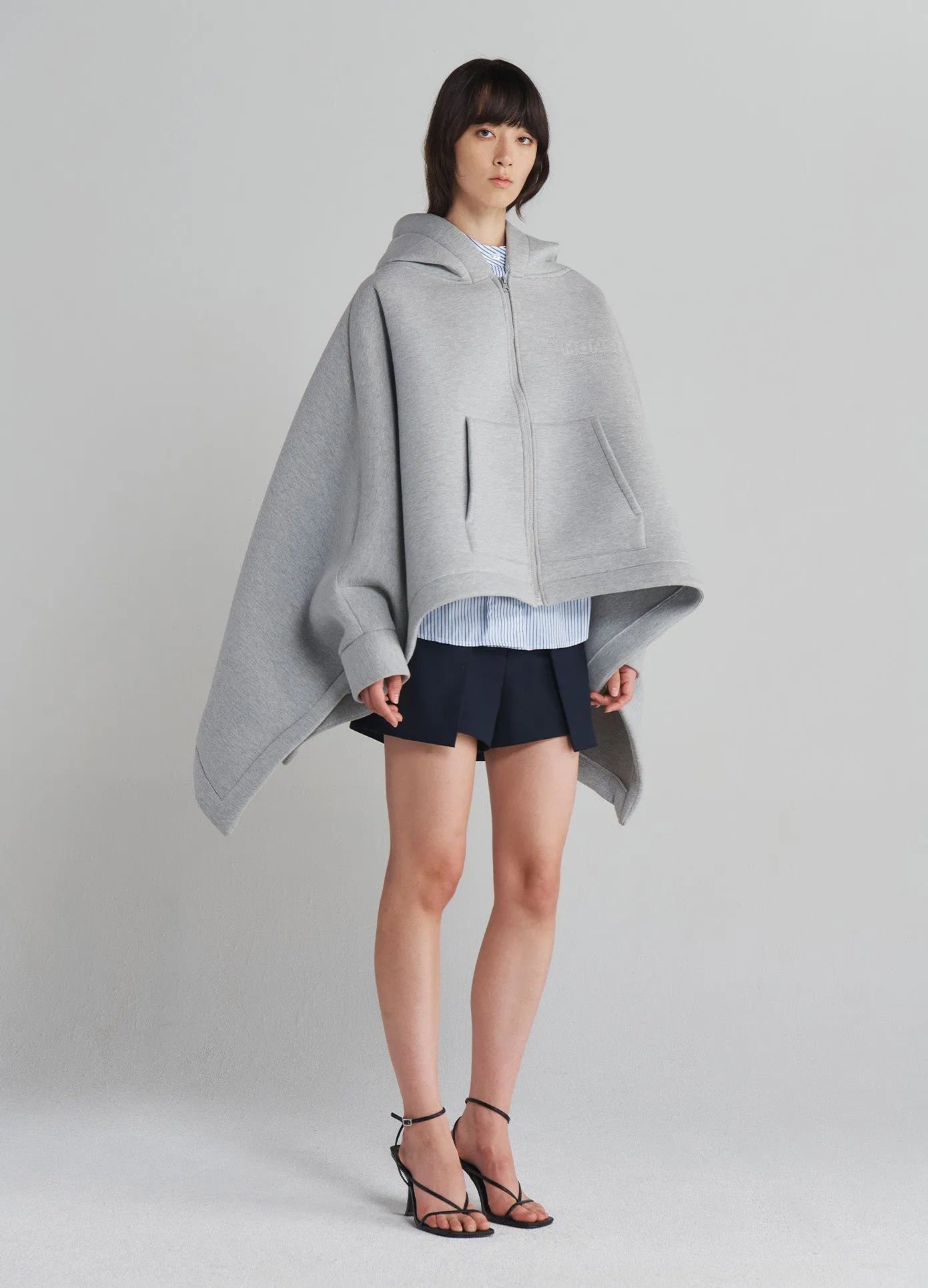 Oversized Zip-Up Hoodie sold by Monse product image thumbnail 3