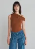 Off Shoulder Knitted Top sold by Monse