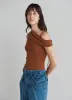 Off Shoulder Knitted Top sold by Monse