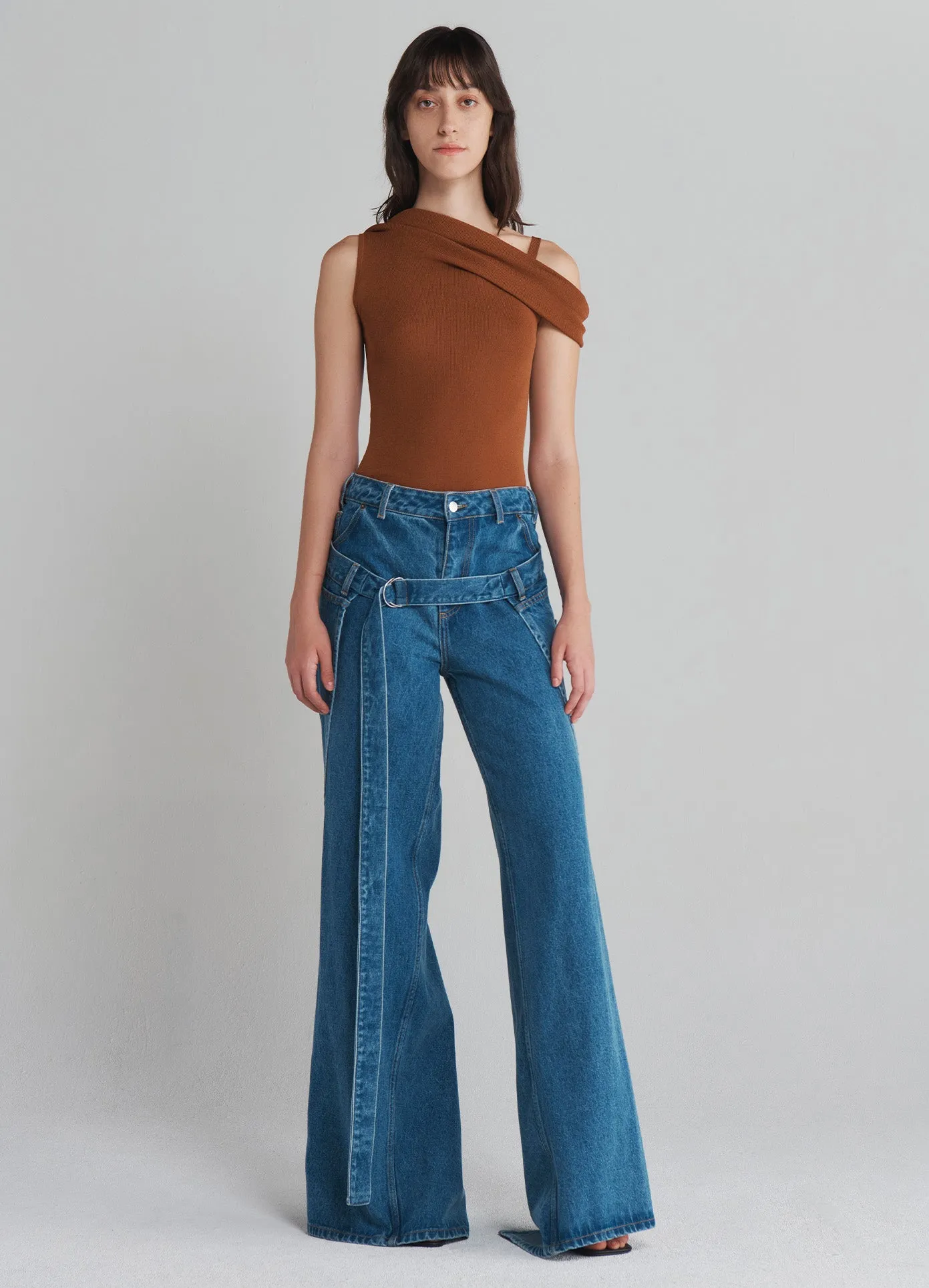 Off Shoulder Knitted Top sold by Monse