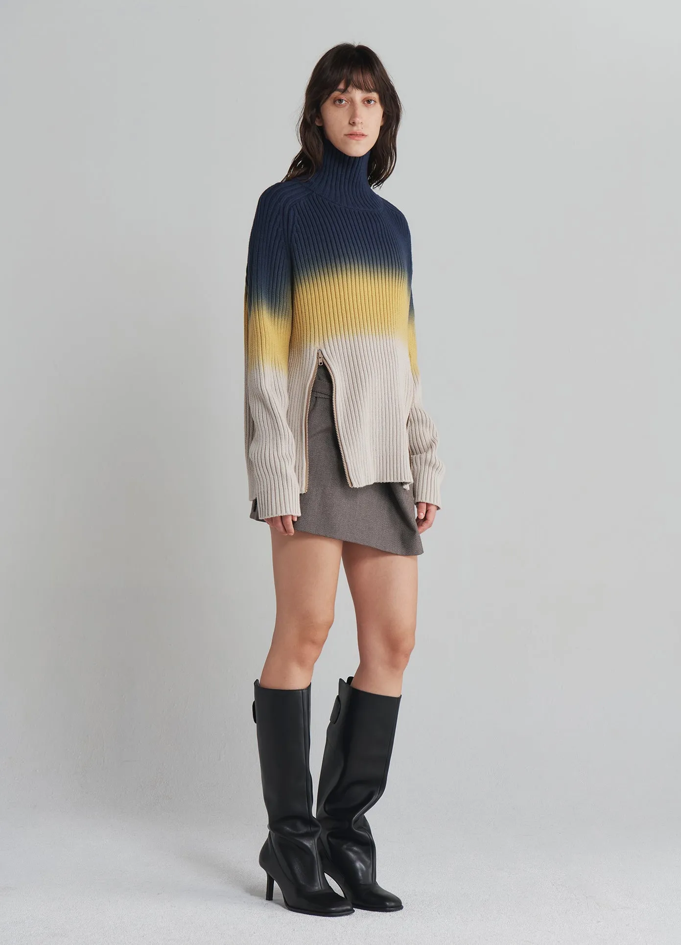 Ombré Zip Detail Sweater sold by Monse product image thumbnail 3