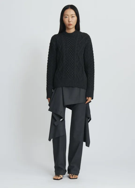 Zipper Oversized Sweater sold by Monse