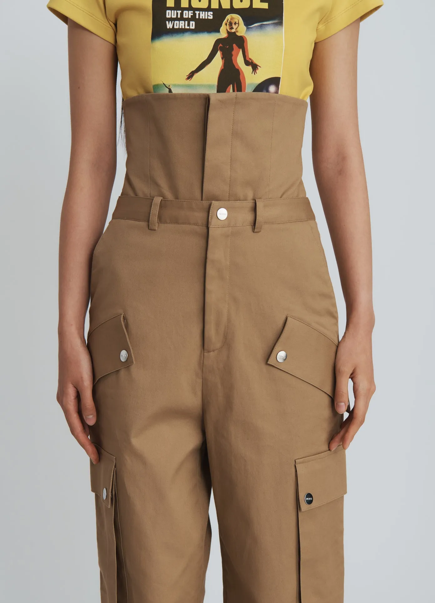Double Waistband Cargo Pants sold by Monse product image thumbnail 3