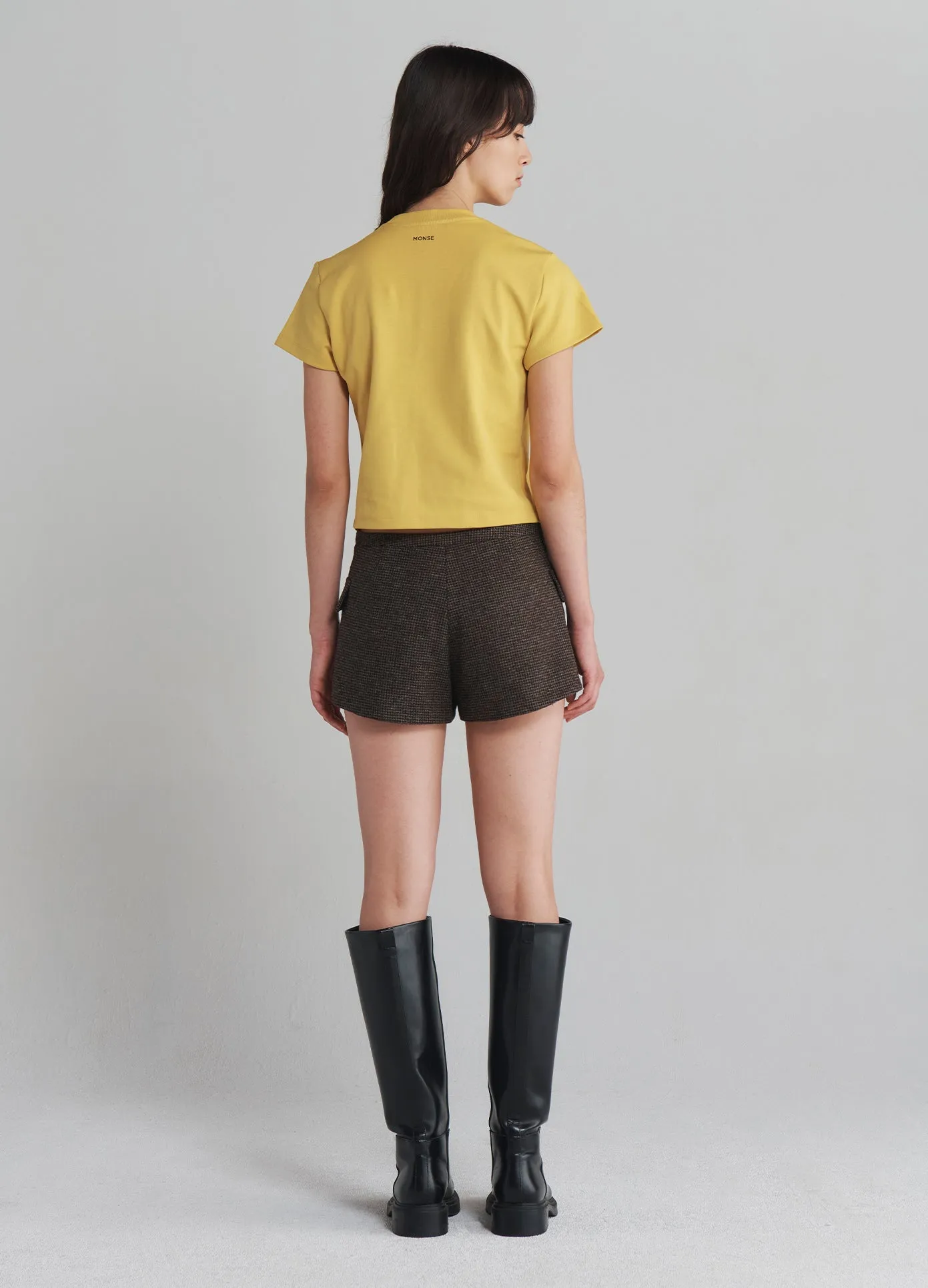 Tailored Mini Shorts sold by Monse product image thumbnail 3