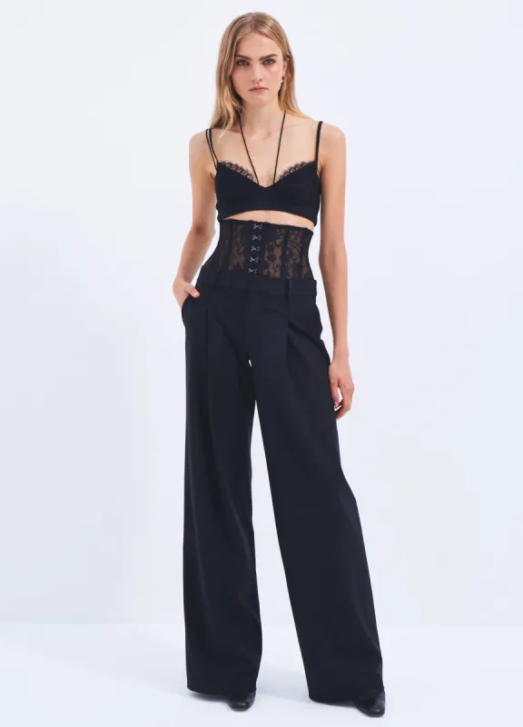 Lace Bustier Trousers sold by Monse