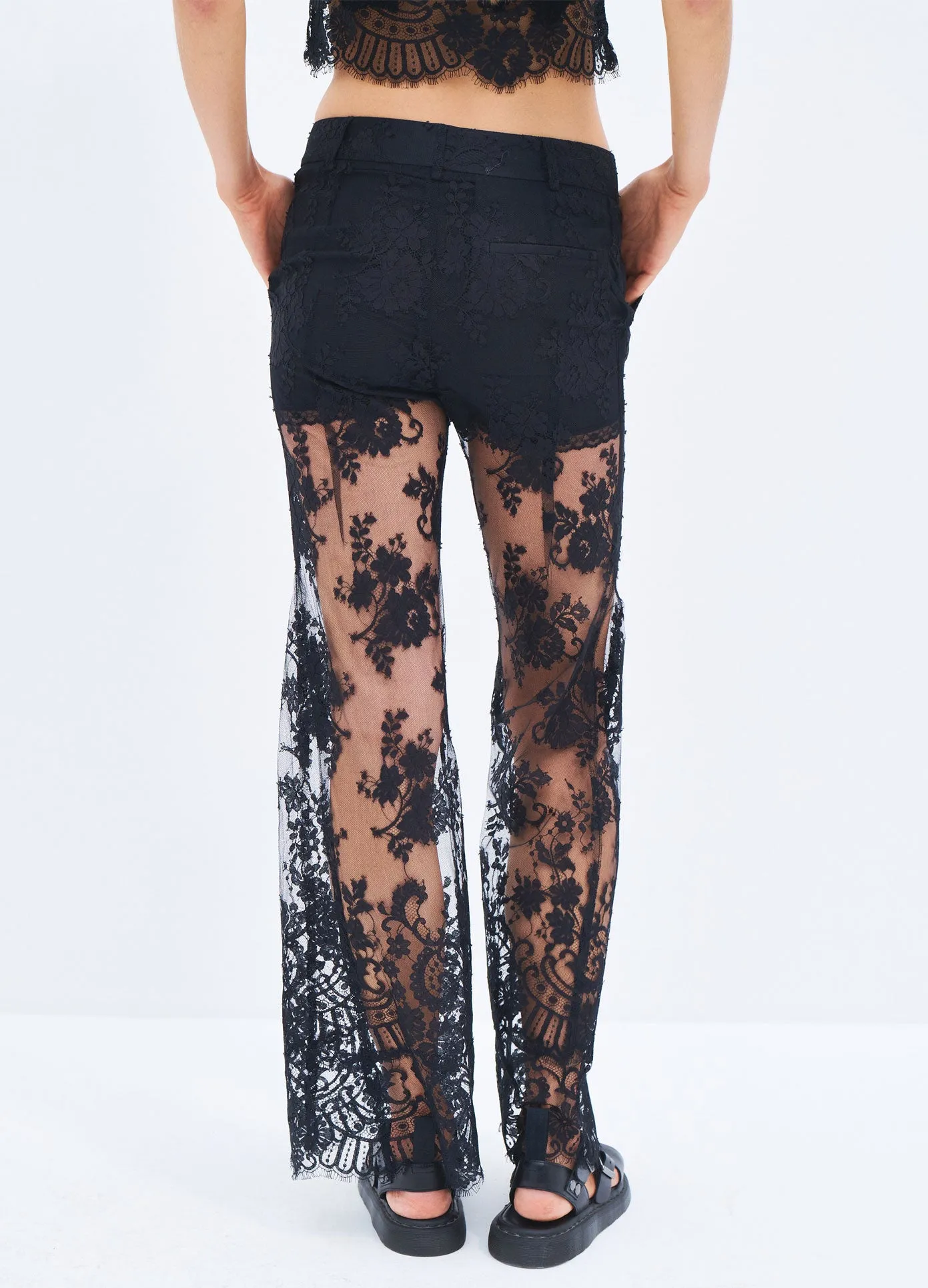 Floral Lace Pant sold by Monse product image thumbnail 4