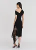 Lace Insert Knitted Maxi Dress sold by Monse