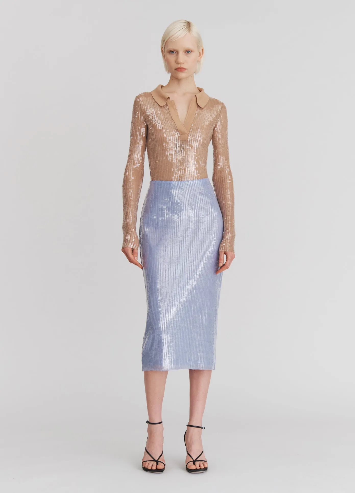 Sequin Mesh Top sold by Monse product image thumbnail 2