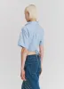 Wrap Cropped Shirt sold by Monse