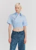 Wrap Cropped Shirt sold by Monse