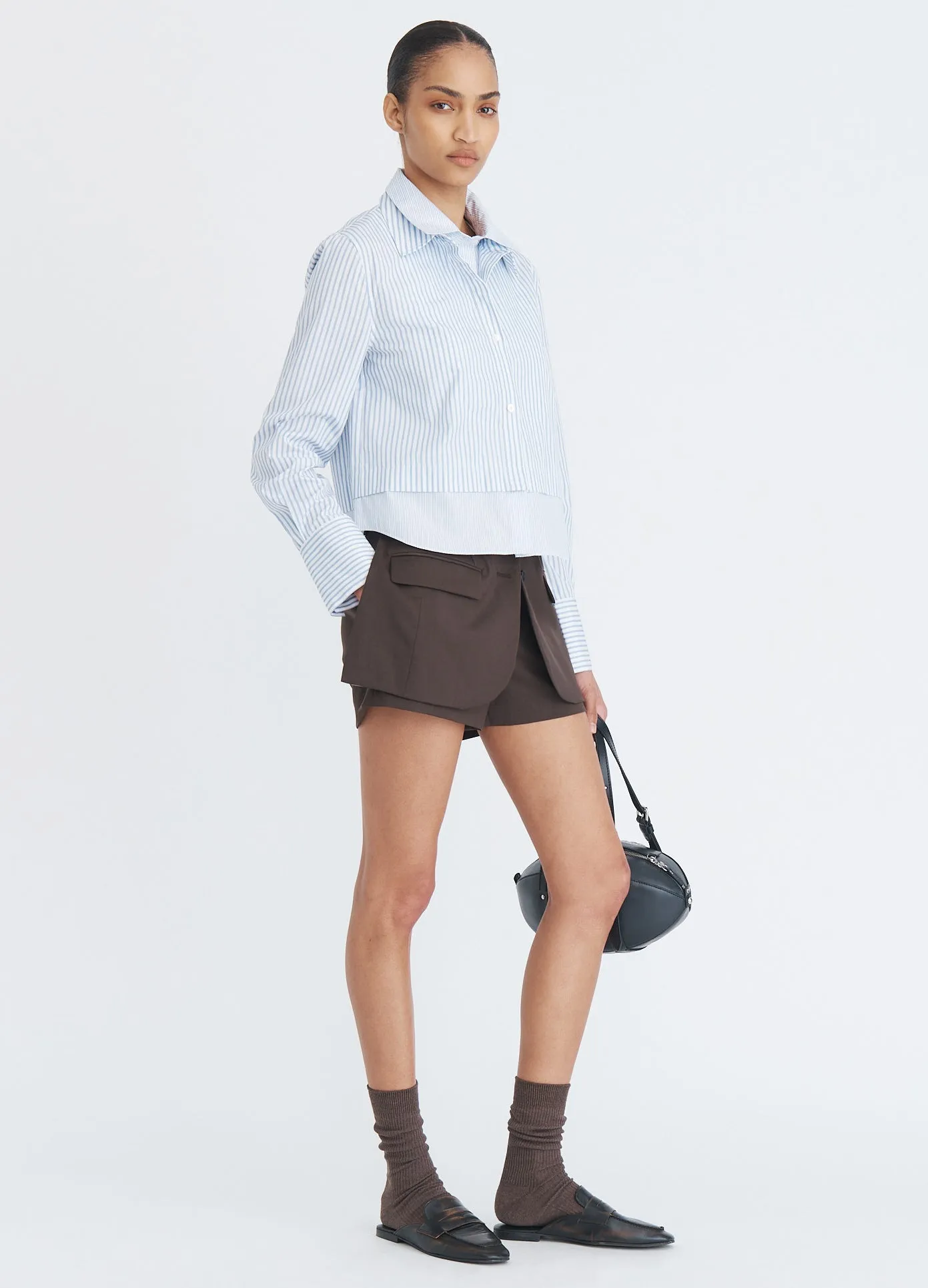 Tailored Jacket Front Shorts sold by Monse product image thumbnail 2