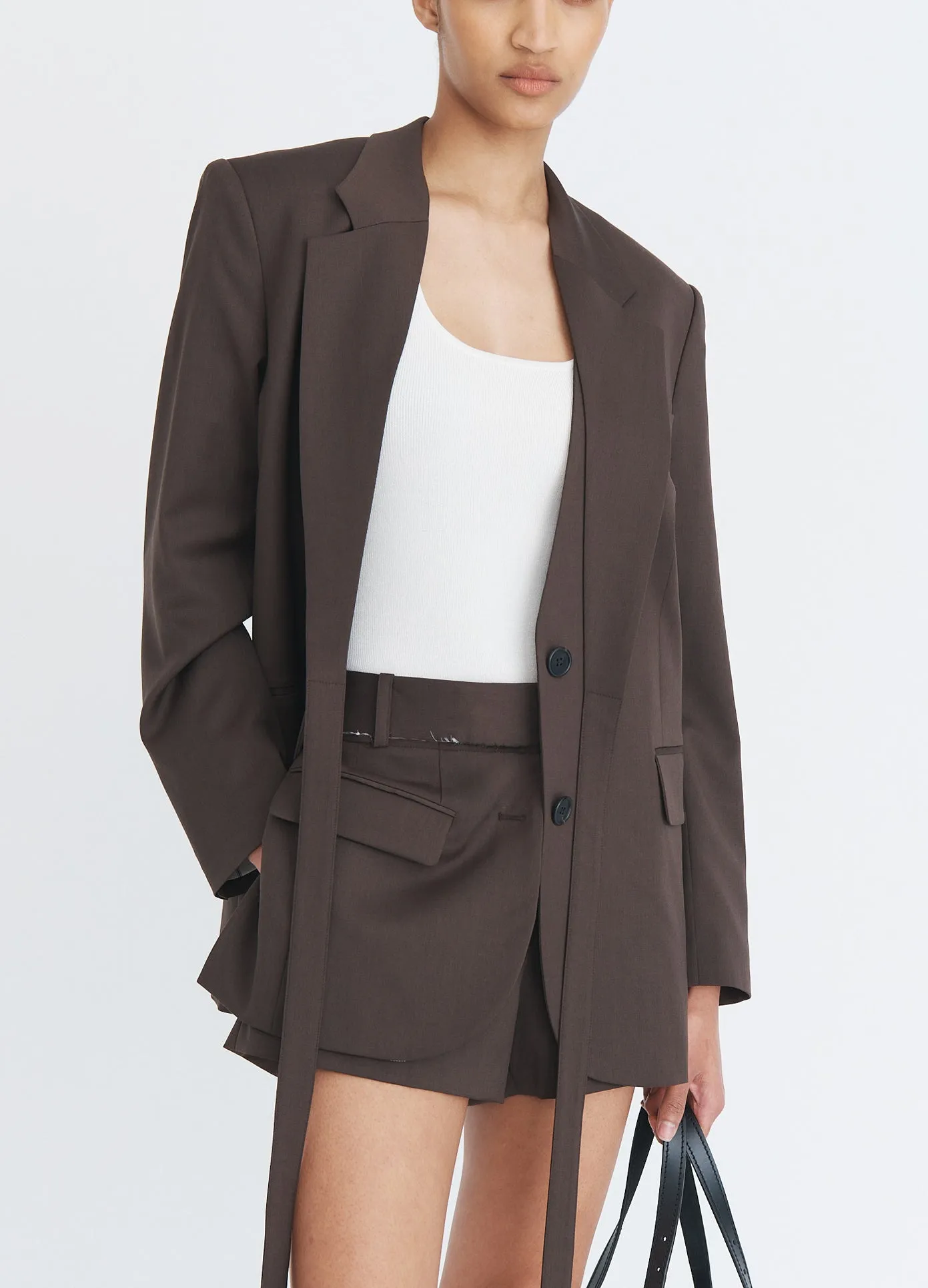 Tailored Jacket Front Shorts sold by Monse
