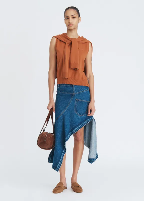 Tie Scarf Sleeveless Knit sold by Monse