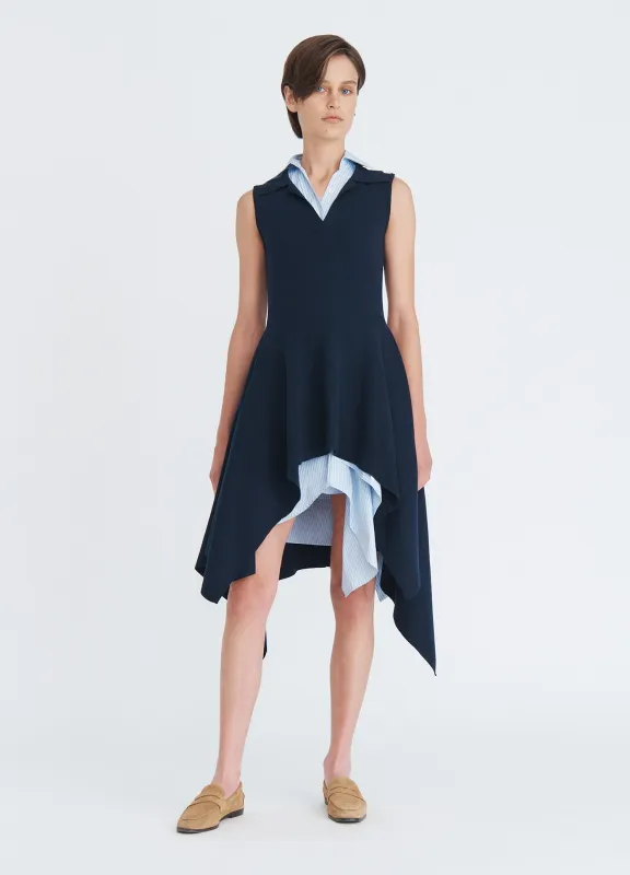 Napkin Hem Backless Knit Top sold by Monse