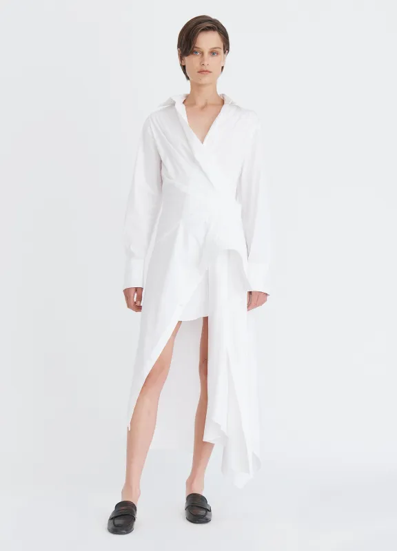 Cascade Shirt Dress sold by Monse