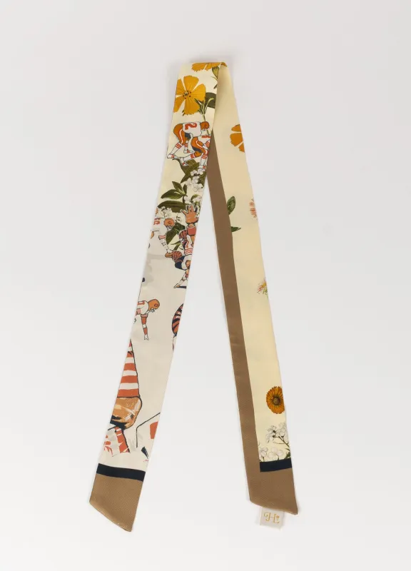 Printed Silk Scarf sold by Monse