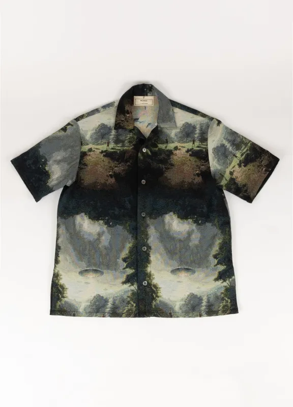 UFO Tapestry Shirt sold by Monse