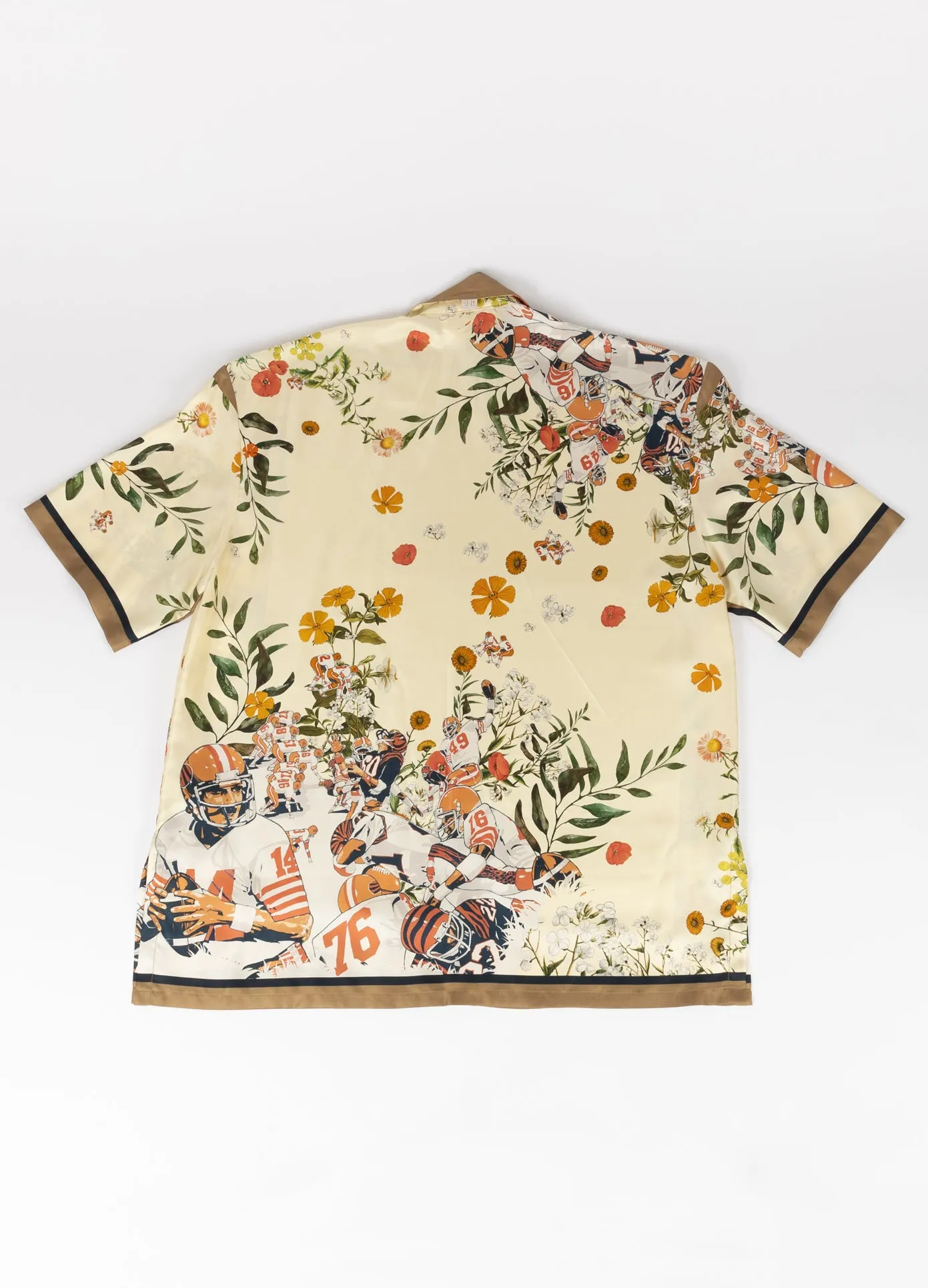 Silk Short Sleeve Shirt sold by Monse product image thumbnail 2