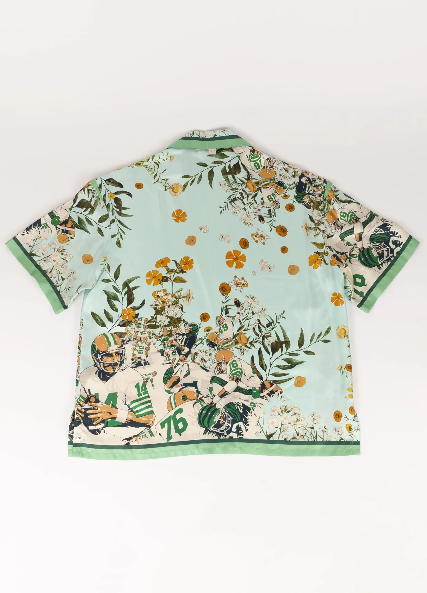 Silk Short Sleeve Shirt sold by Monse product image thumbnail 2