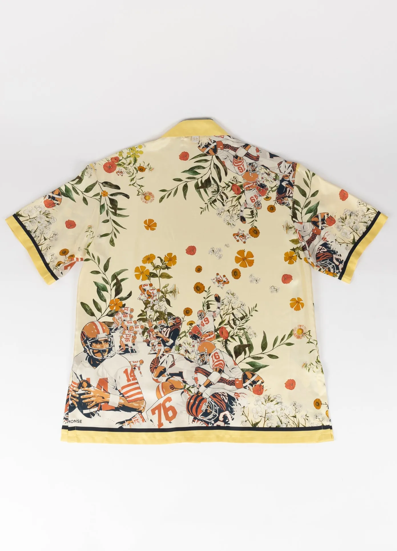 Silk Short Sleeve Shirt sold by Monse product image thumbnail 2