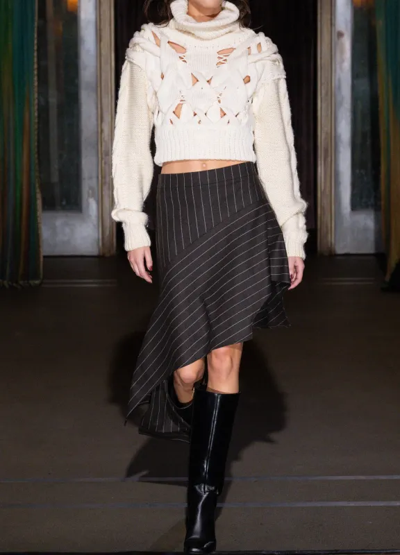 Deconstructed Pajamas Skirt sold by Monse