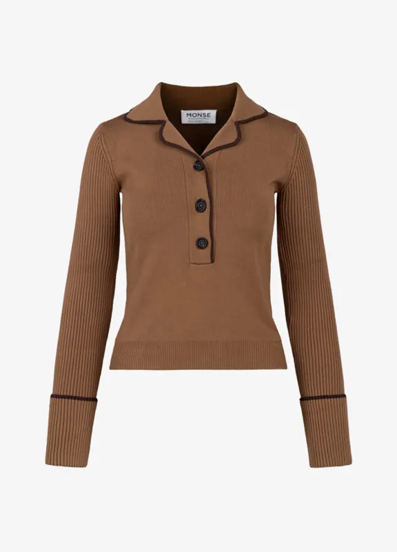 Pajama Knit Top sold by Monse