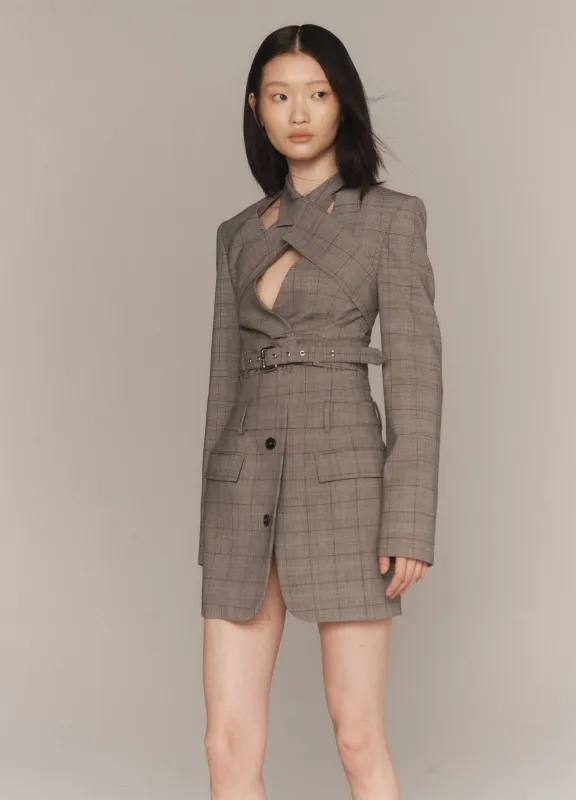 Harness Cropped Blazer sold by Monse