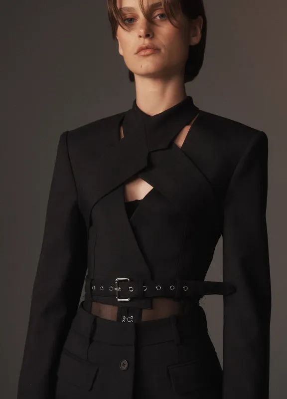 Harness Cropped Blazer sold by Monse