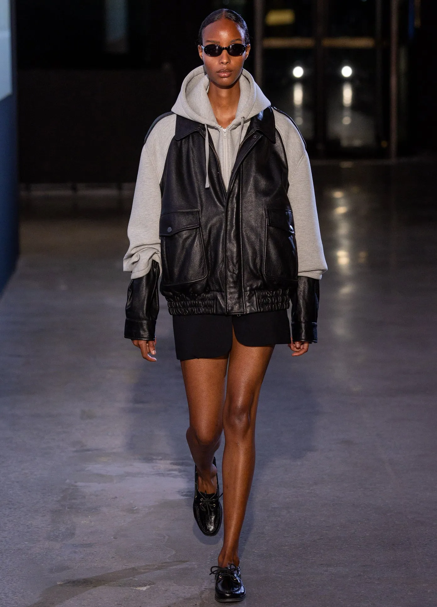 Hybrid Bomber Jacket sold by Monse