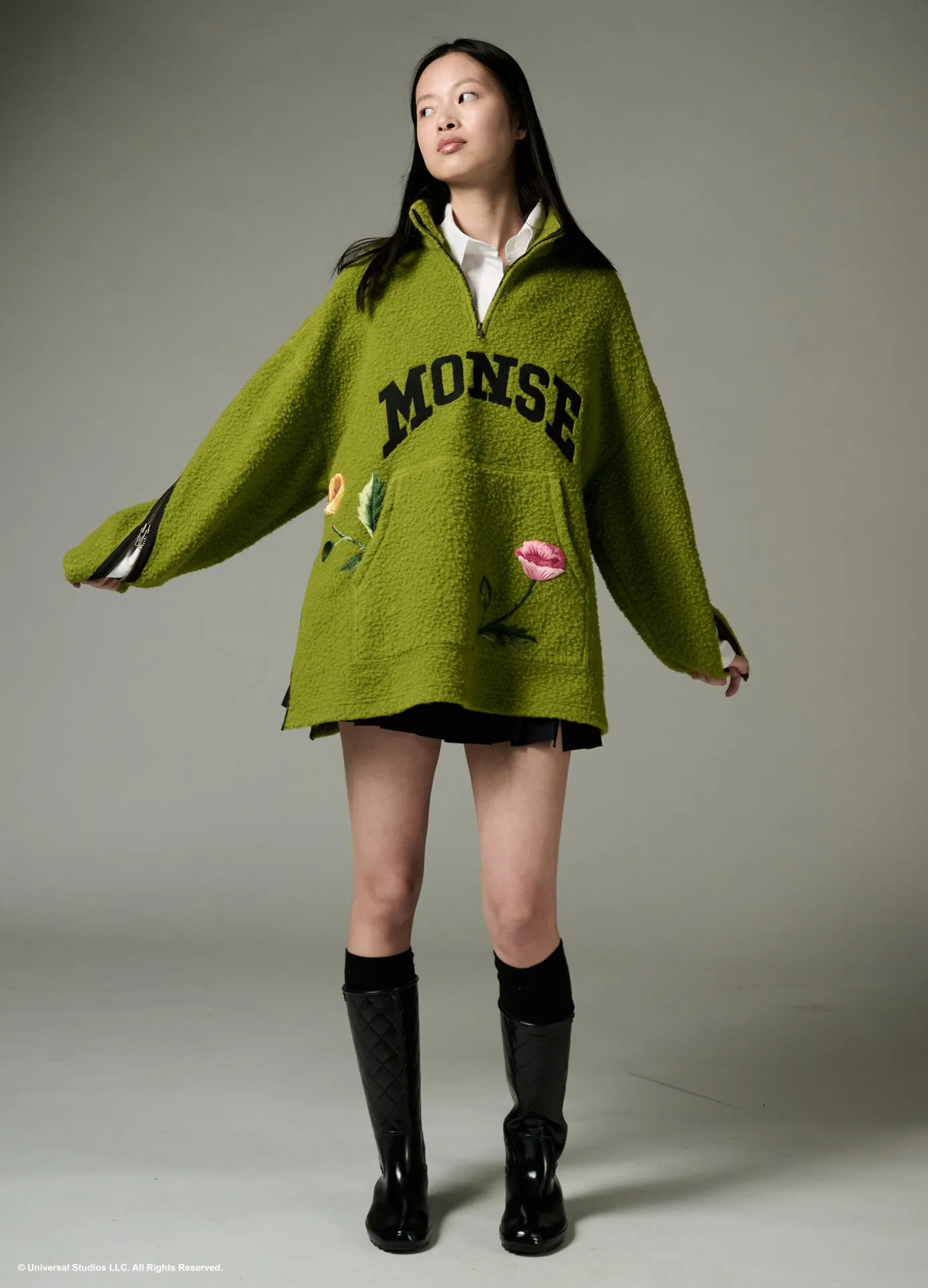 Oz Varsity Fleece sold by Monse product image thumbnail 5
