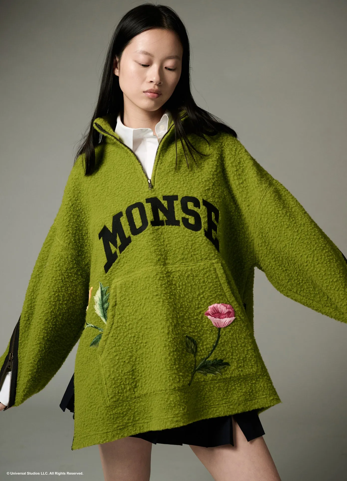 Oz Varsity Fleece sold by Monse product image thumbnail 3
