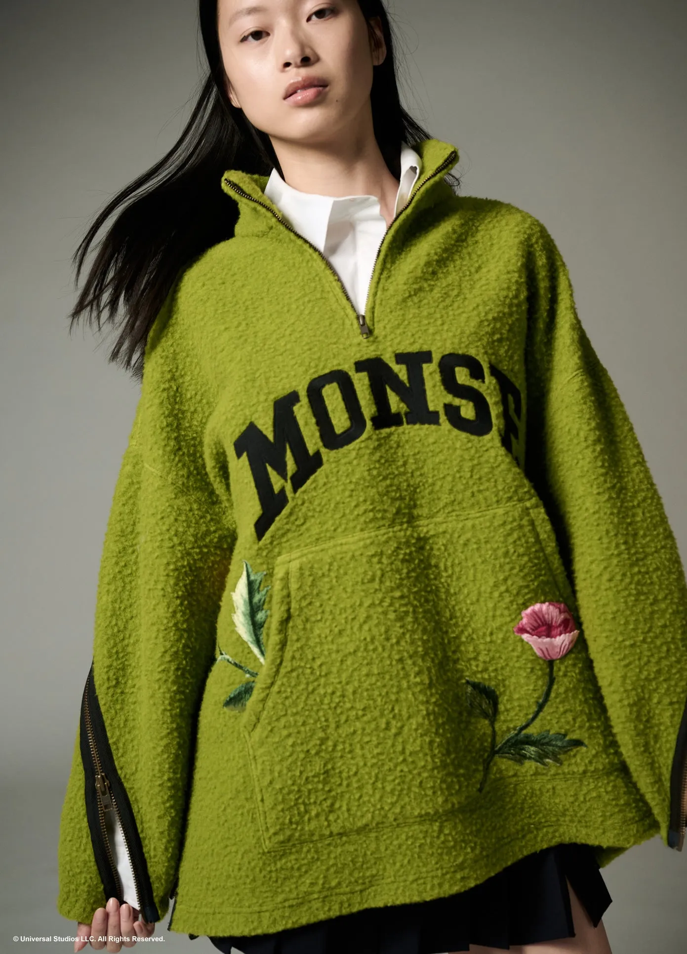 Oz Varsity Fleece sold by Monse product image thumbnail 4