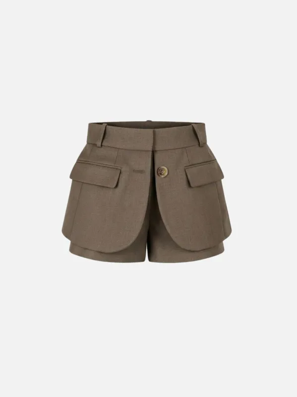 Wool Jacket Hem Short made by Monse