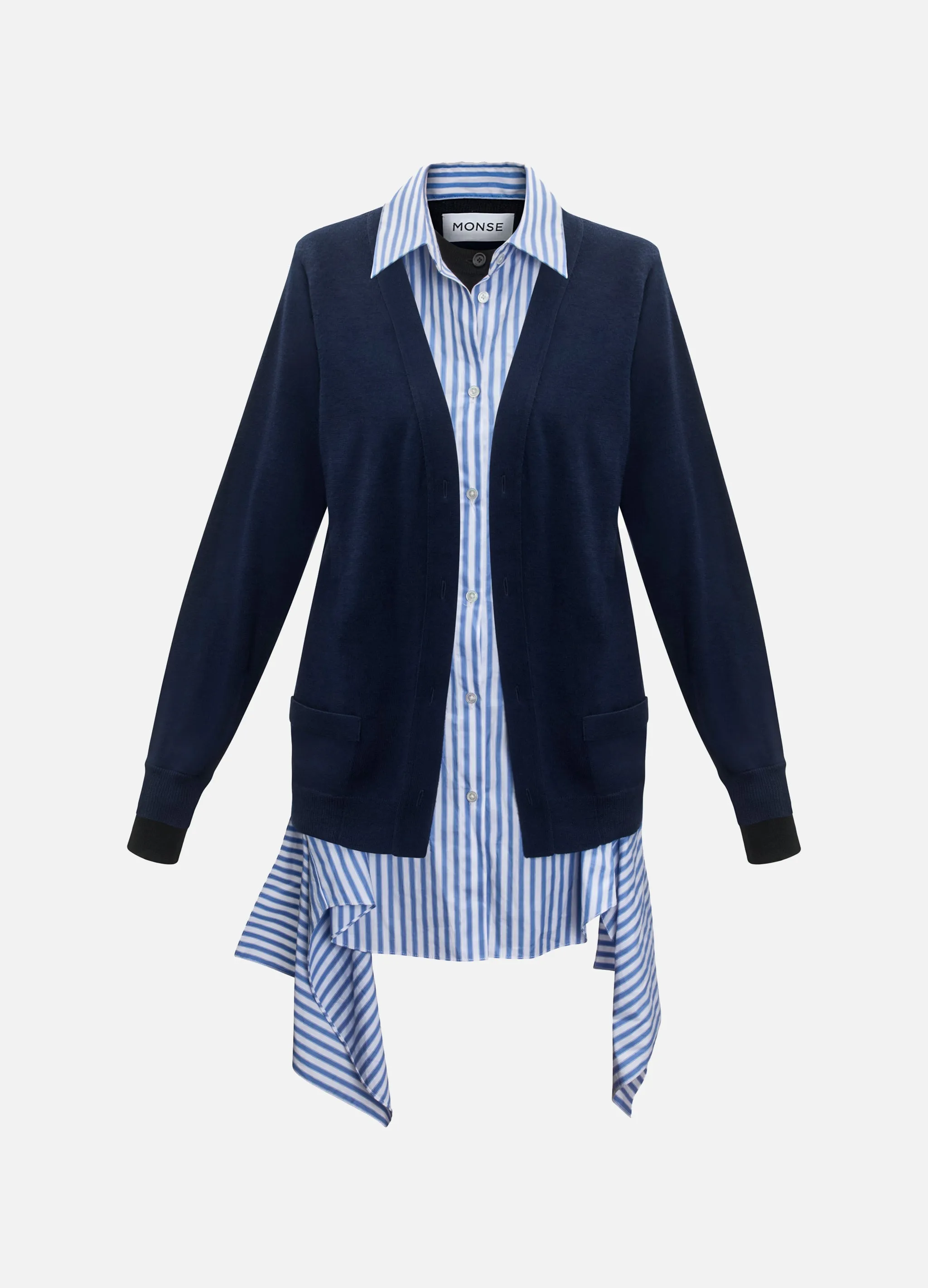 Triple Layered Cardigan sold by Monse