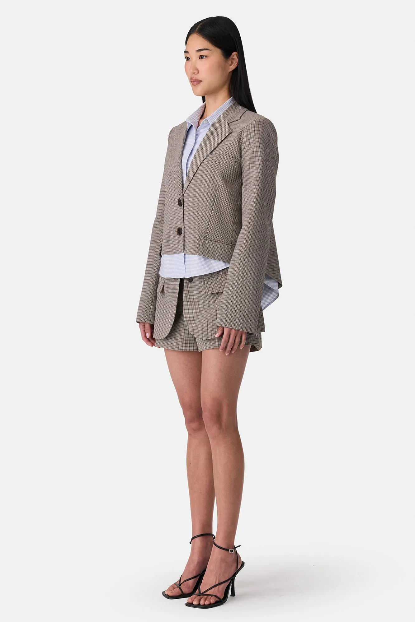 Back Cascade Blazer Jacket sold by Monse product image thumbnail 3