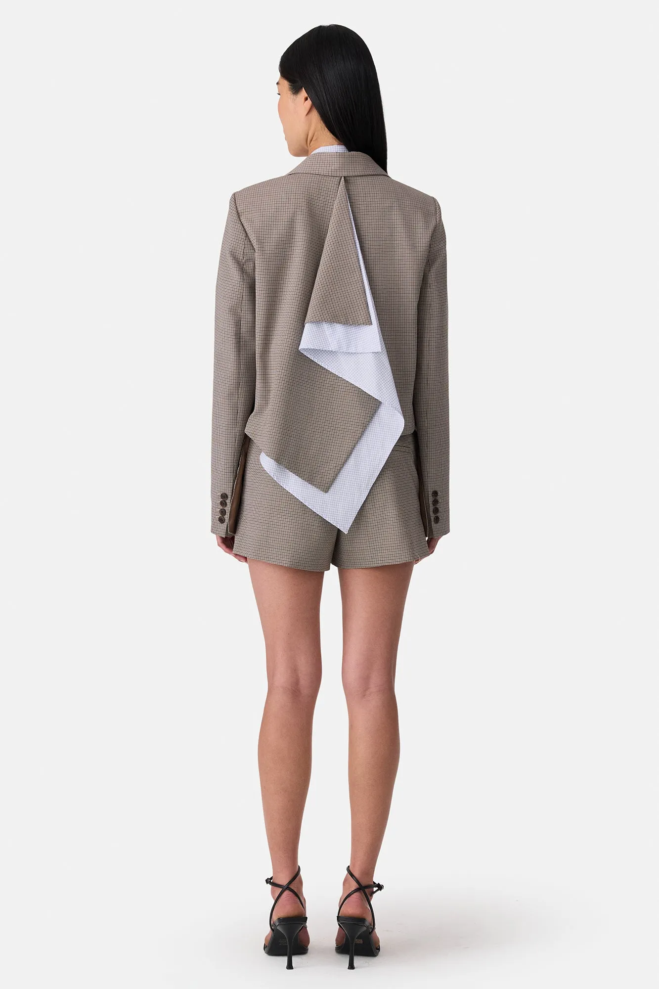 Back Cascade Blazer Jacket sold by Monse product image thumbnail 4