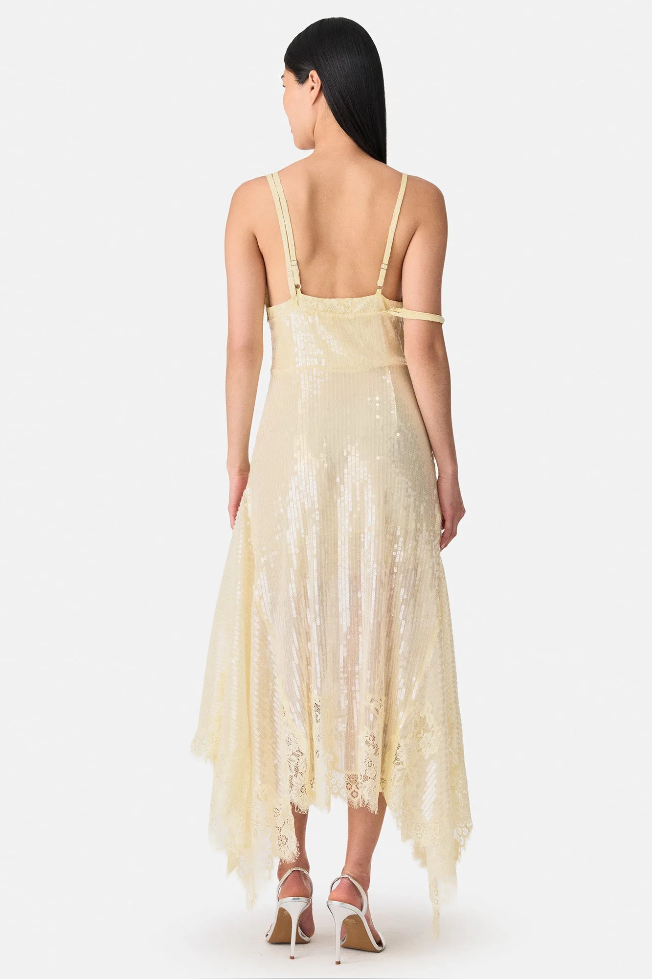 Sequin Laced Double Dress sold by Monse product image thumbnail 4